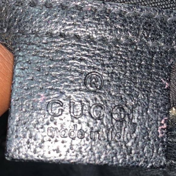 Gucci GG Canvas Ophidia Half Moon Mini Hobo Black Buckle handbag AUTHENTIC 90s - Picture 8 of 8